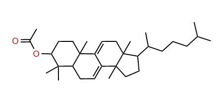 Lanosta-7,9(11)-dien-3-yl acetate